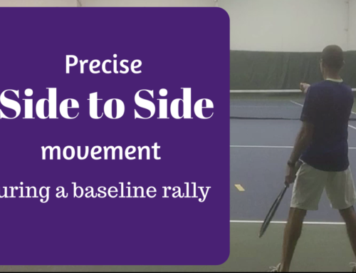 Side to Side Baseline Rally Position